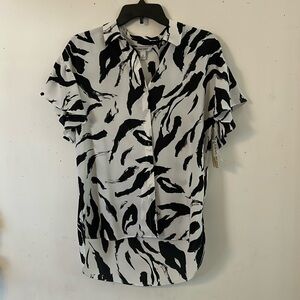 Nine West button down blouse